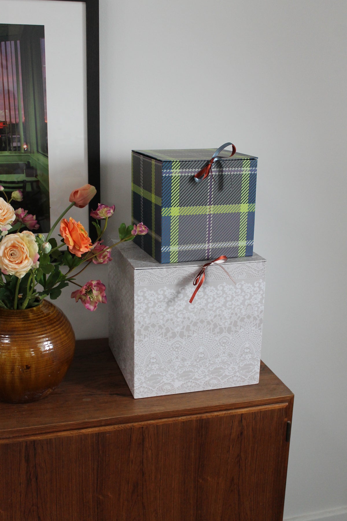 Big Box, Tartan Lilac
